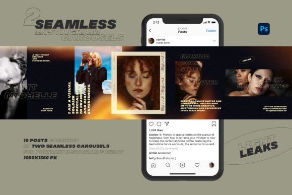Download Instagram Carousels for Creatives with L - Creatives Collection