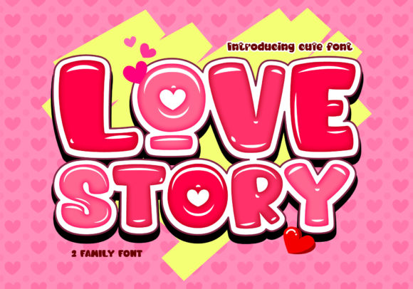 Download &nbsp;Love Story Font - Story Collection
