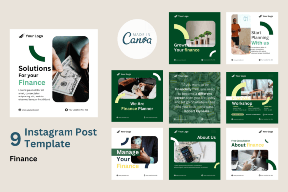 Download Social Media Feed for Finance - Premium Resources