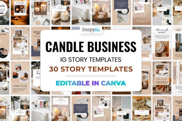 Download Candle Instagram Canva Story Template - Story Collection