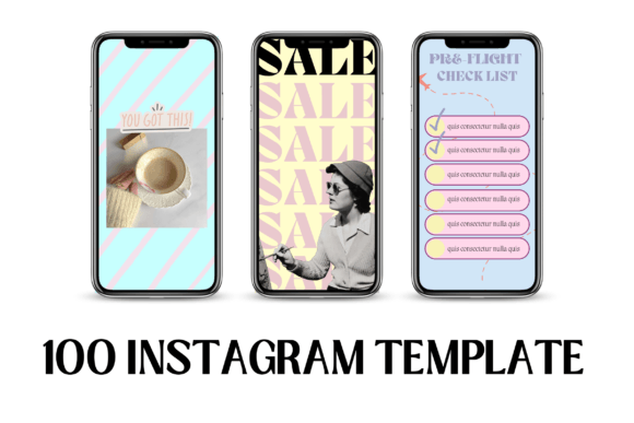 Download Bright Pastel Story Canva Template - Story Collection