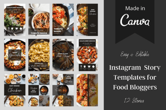 Download Food Instagram Story Templates Canva - Story Collection