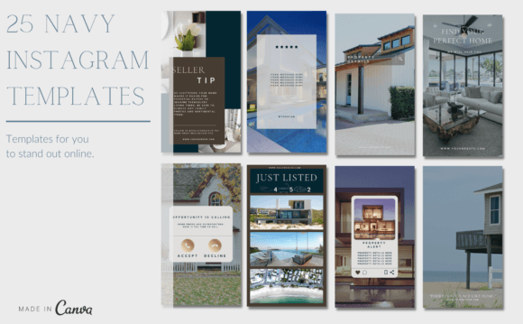 Download Realtor Insta Canva Story Templates - Story Collection