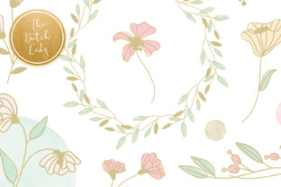Download Spring Flower Clipart Set in Pastels - Pastels Collection
