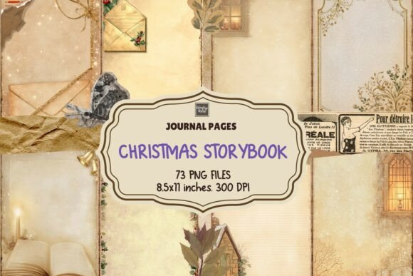 Download Christmas Storybook Journal Pages - Story Collection