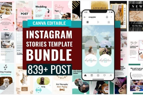 Download Instagram Story Canva Template Bundle - Story Collection