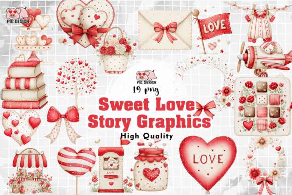 Download Sweet Love Story Graphics PNG - Story Collection